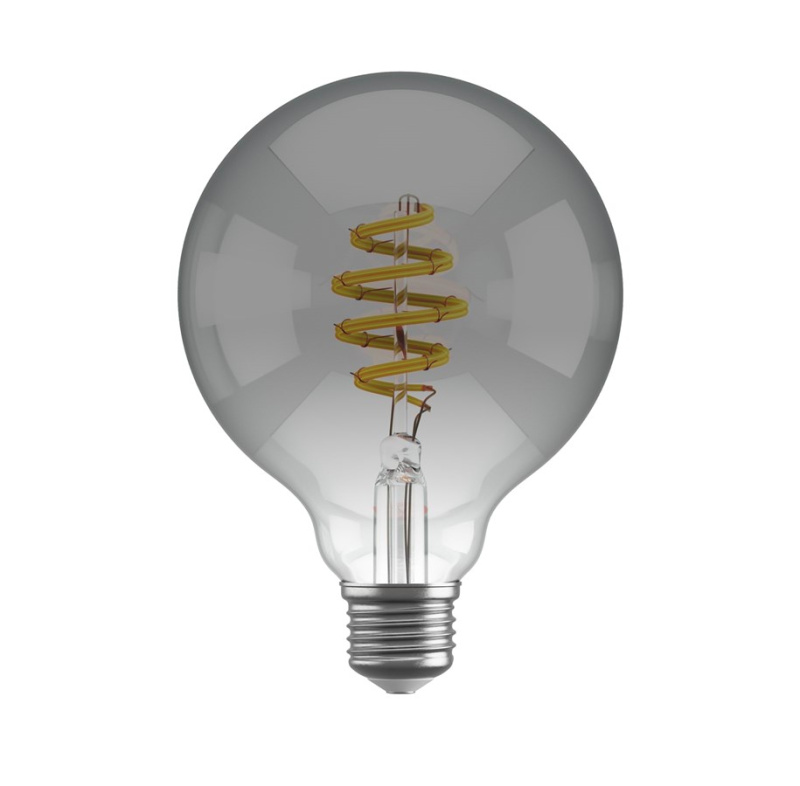 Chytrá LED žárovka Hombli G95 CCT Filament HBEB-0311 / Wi-Fi / E27 / kouřová/teplá bílá Varianta: ivi6