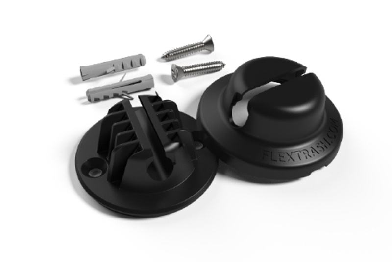 Nástěnný držák Flextrash, černý