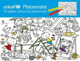 UNICEF vymaľovanka (Colouring placemats) - kniha z kategorie Omalovánky