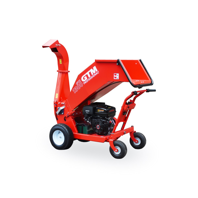 GTM Professional GTM GTS 1300 WDG - benzinový drtič dřeva s pojezdem