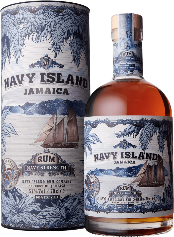 Navy Island Navy Strength 57% 0,7l