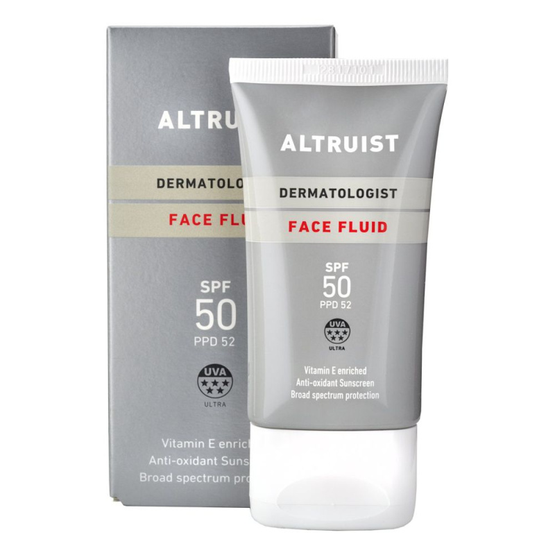 Altruist Face Fluid opalovací krém na obličej SPF 50 50 ml