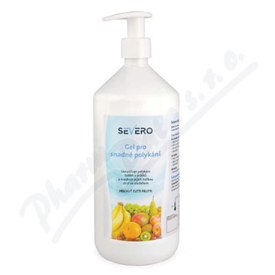 SEVERO Gel pro snadné polykání tutti frutti 1l
