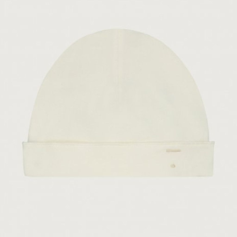 GRAY LABEL Čepička Baby GOTS - Cream Velikost: 6-12m
