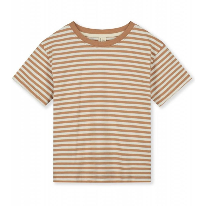 GRAY LABEL Oversize triko GOTS / Biscuit - Off White Velikost: 9-10Y