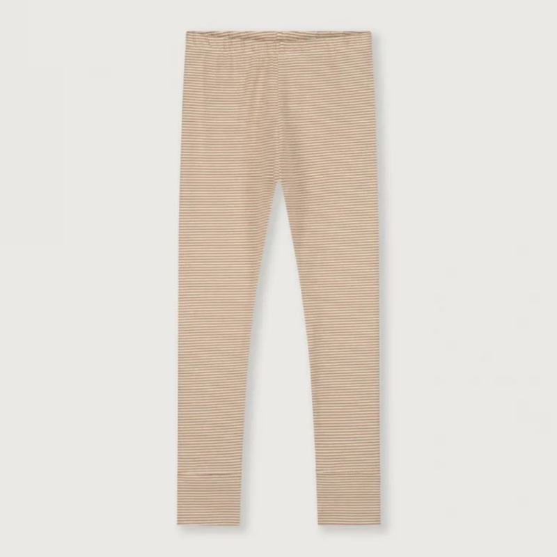 GRAY LABEL Legíny GOTS / Biscuit - Cream Velikost: 5-6y