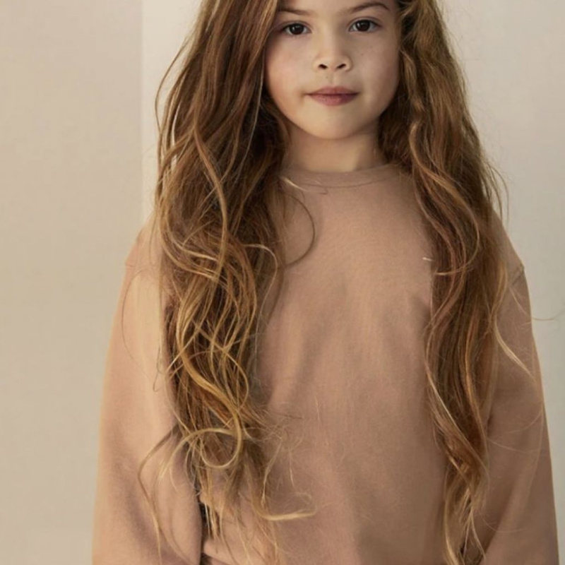 GRAY LABEL Mikina GOTS/ Biscuit Velikost: 7-8Y