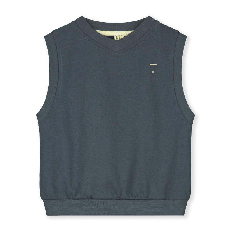 GRAY LABEL Vesta Spencer GOTS - Blue Grey Velikost: 2-3y