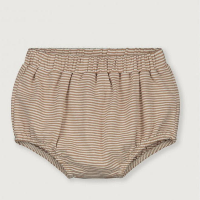 GRAY LABEL Kraťasy Baby Bloomer GOTS - Biscuit - cream Velikost: 6-9m