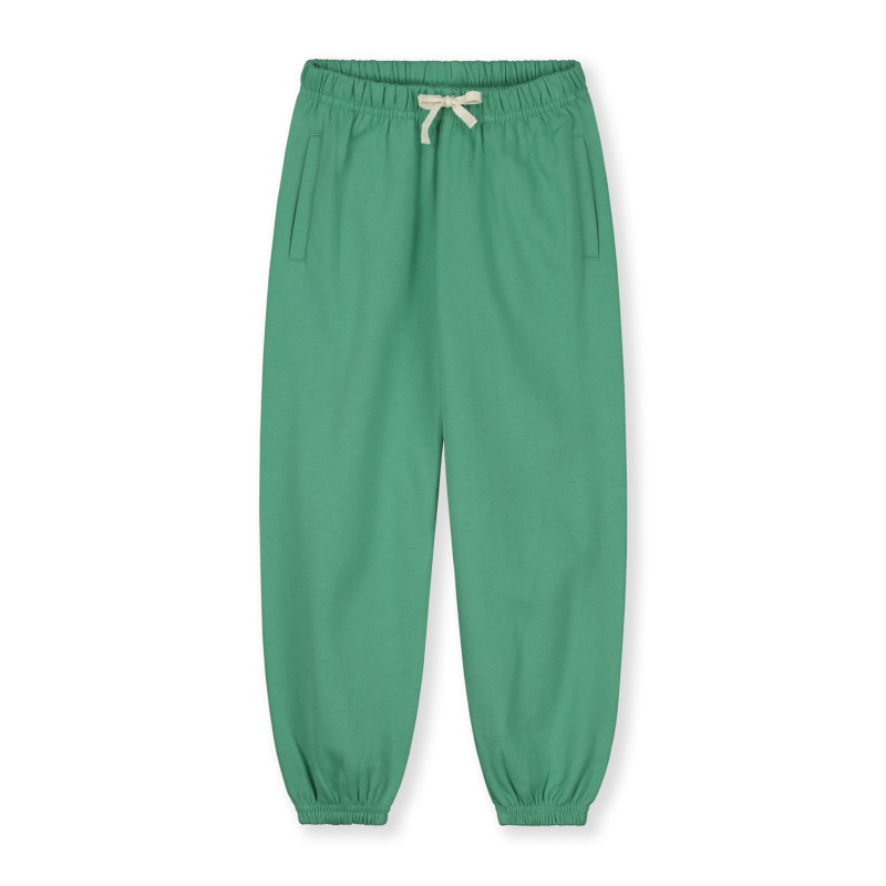GRAY LABEL Tepláky GOTS / Bright Green Velikost: 1-2y