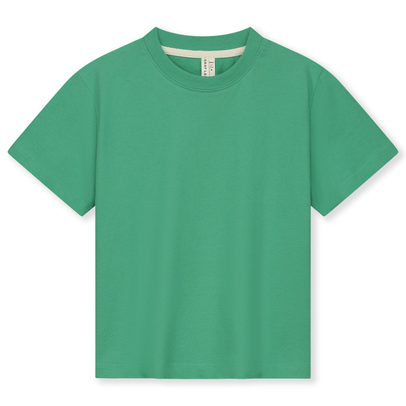 GRAY LABEL Oversized triko GOTS - Bright Green Velikost: 5-6y