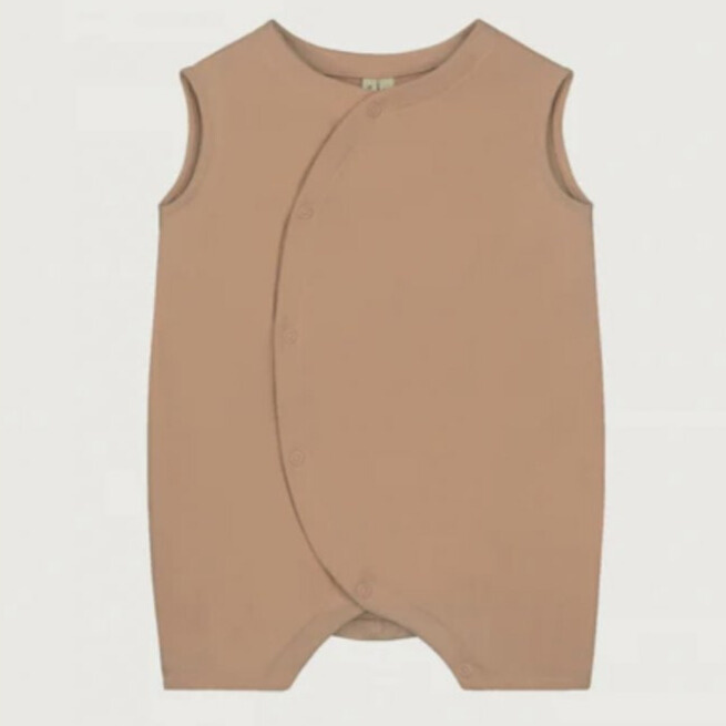 GRAY LABEL Baby Body Grow GOTS - Biscuit Velikost: 6-9m