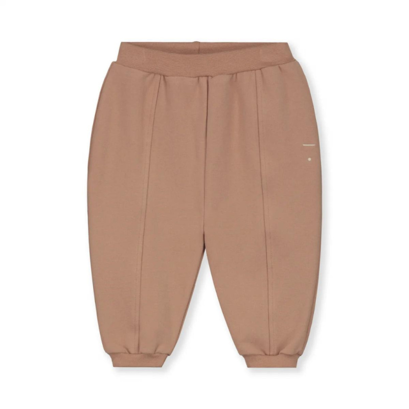 GRAY LABEL Kalhoty pro miminko Pintucks GOTS - Biscuit Velikost: 9-12m