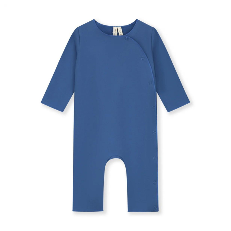 GRAY LABEL Overalek GOTS - Blue Moon Velikost: 3-6m