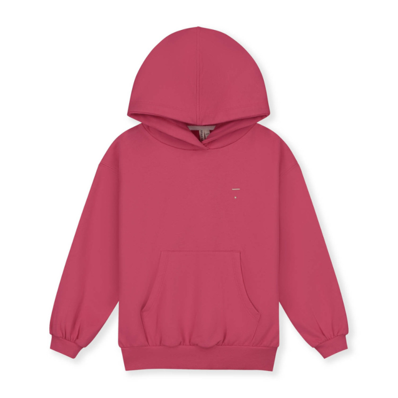 GRAY LABEL Mikina s kapucí GOTS - Cherry Velikost: 11-12y