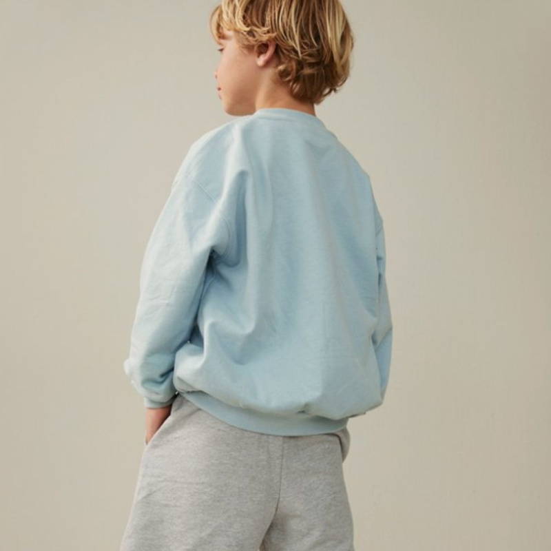 GRAY LABEL Mikina GOTS - Sky Velikost: 2-3y