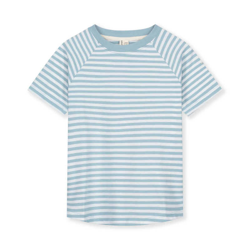 GRAY LABEL Oversize triko GOTS Sky - Off White Velikost: 1-2y