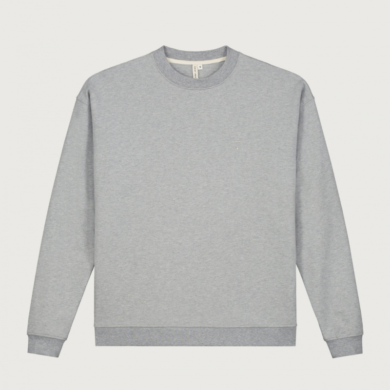 GRAY LABEL Mikina Adult GOTS - Grey Melange Velikost: XL