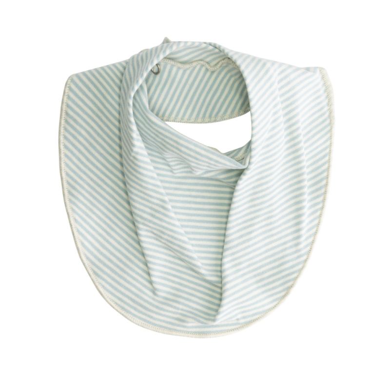 GRAY LABEL Dětský slintáček GOTS - Sky - Cream