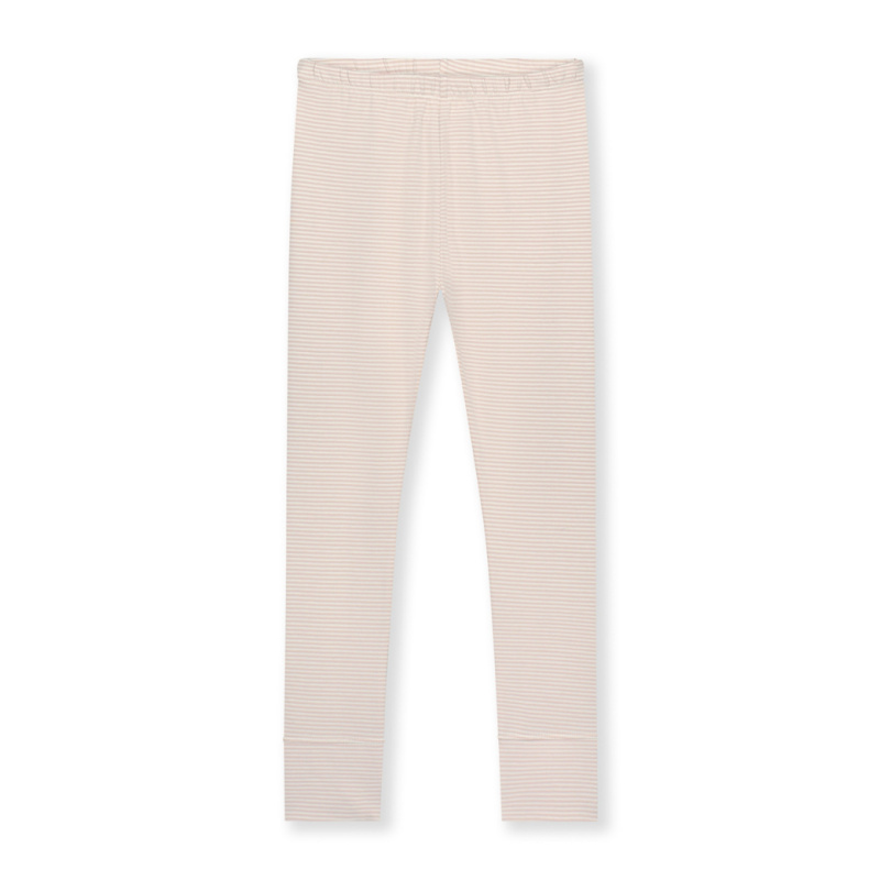 GRAY LABEL Legíny GOTS - Faded pink - Cream Velikost: 11-12y