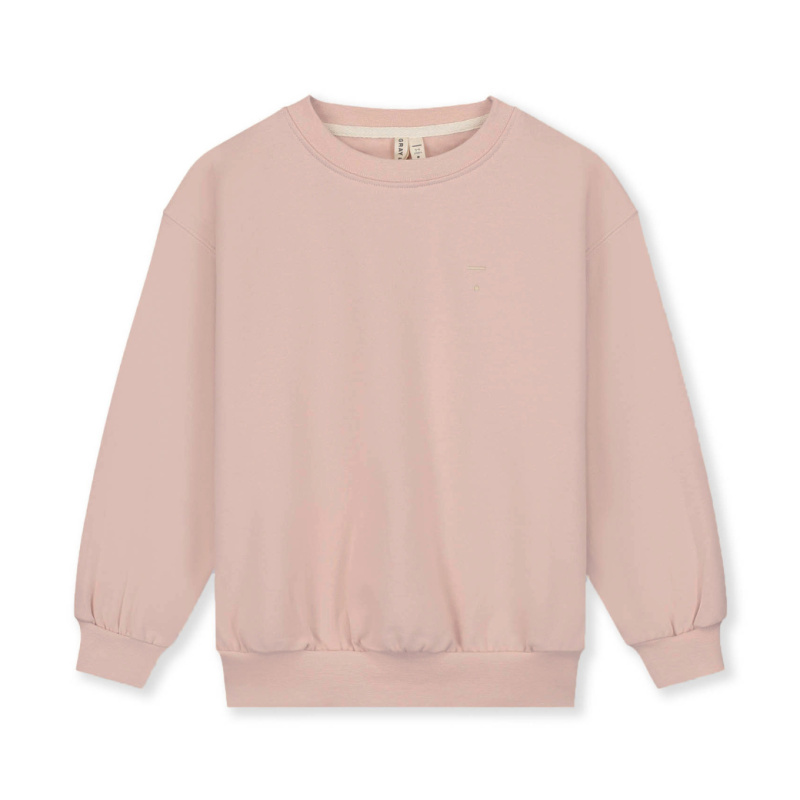 GRAY LABEL Mikina GOTS - Faded Pink Velikost: 9-10Y
