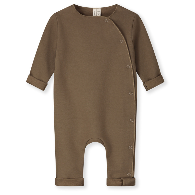 GRAY LABEL Overal pro miminka GOTS - New Fit - Woody Velikost: 6-9m