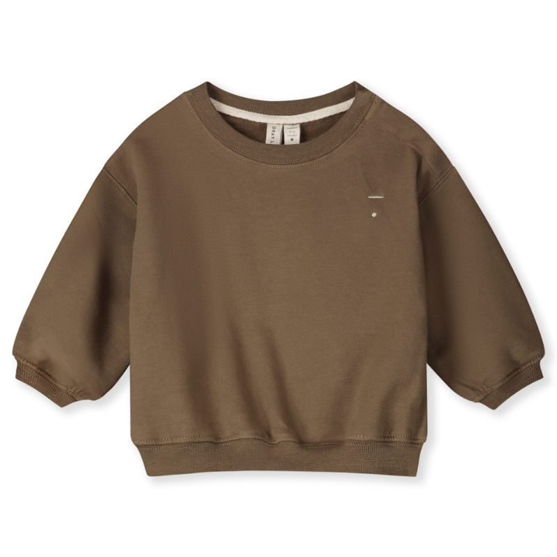 GRAY LABEL Mikina pro miminka GOTS - New Fit - Woody Velikost: 9-12m