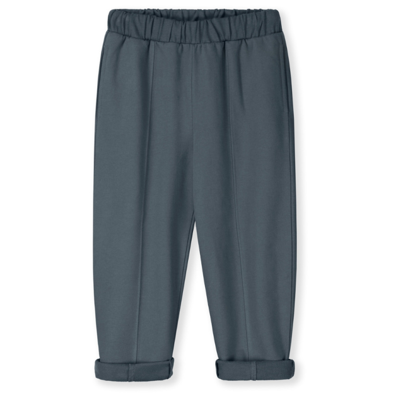 GRAY LABEL Tepláky GOTS - Blue Grey Velikost: 3-4y