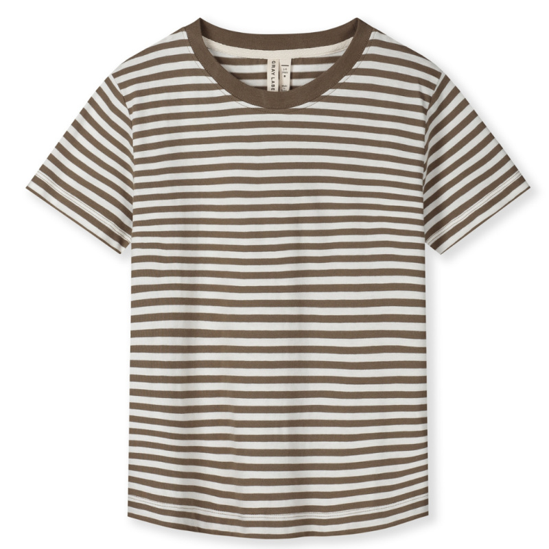 GRAY LABEL Oversized triko GOTS - Woody - Cream Velikost: 1-2y
