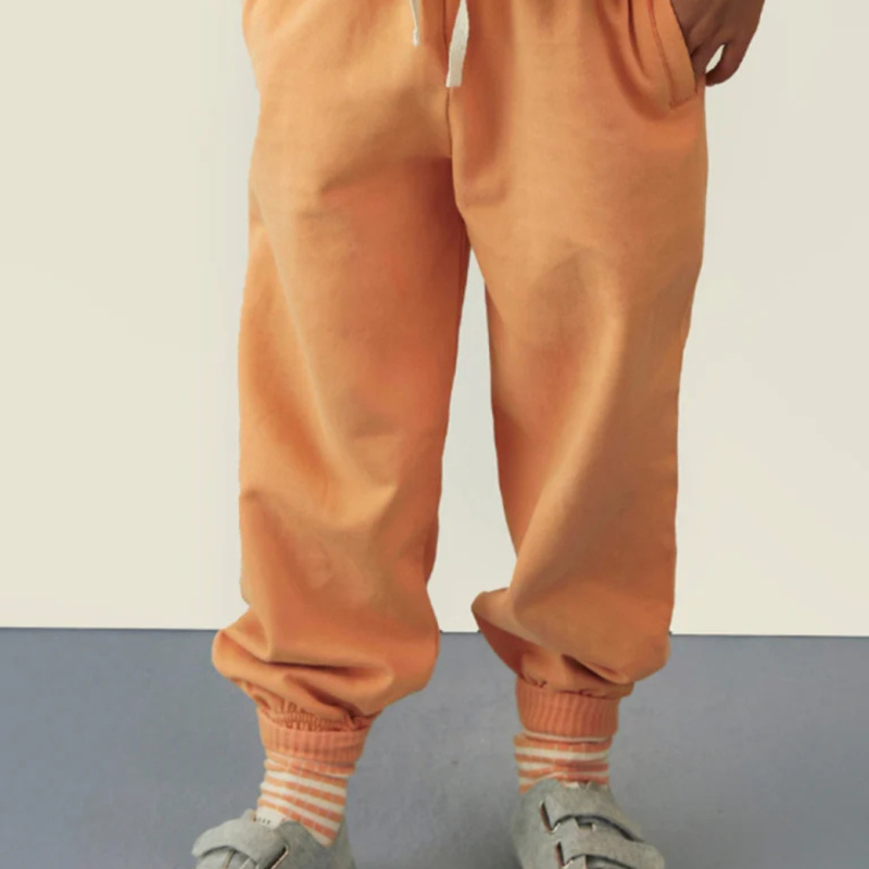 GRAY LABEL Tepláky GOTS - Melon Velikost: 1-2y