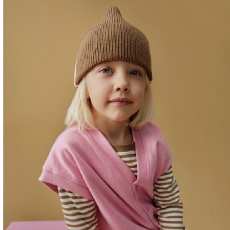GRAY LABEL Čepice Beanie merino - Woody Velikost: 2-6y