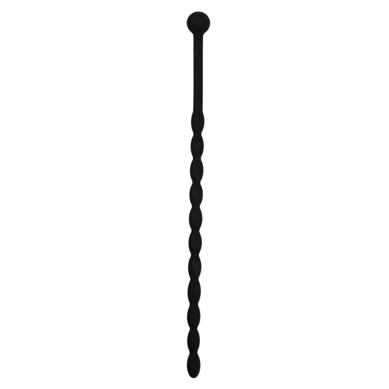 Sinner Gear Ribbed silikonový dilatátor 092 | Černá