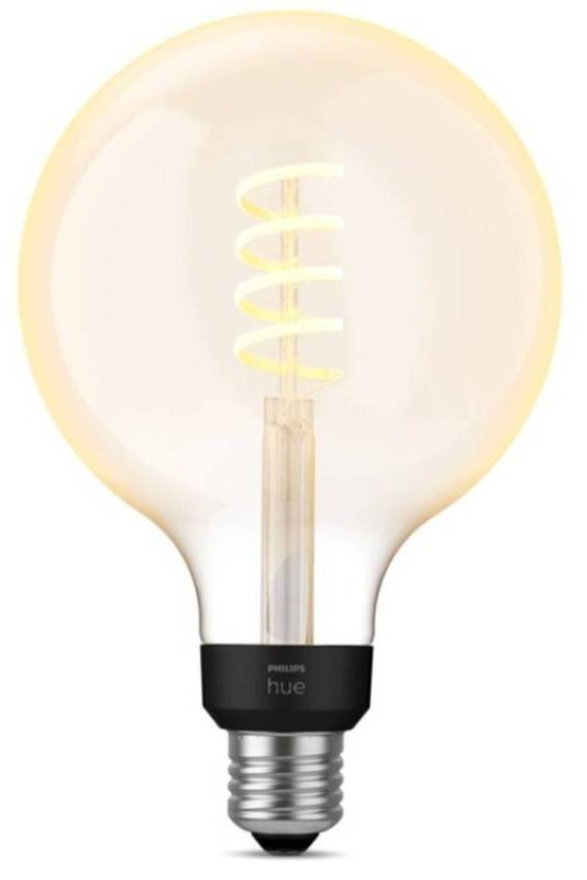 Chytrá LED žárovka Philips Hue Bluetooth White Ambiance / G125 / 7 W / E27 / transparentní Varianta: ivi1