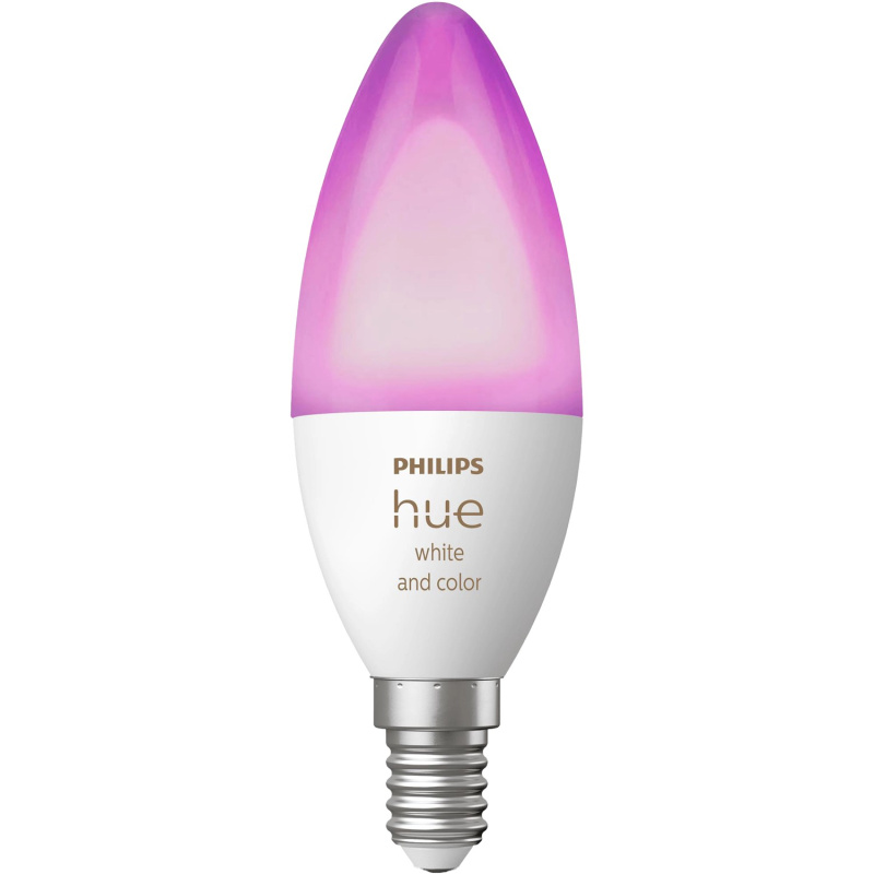 Philips Hue Chytrá žárovka White&Color Ambiance E14 C39 5,3W 470lm 2000-6500K