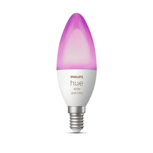 Philips Hue Chytrá žárovka White&Color Ambiance E14 C39 5,3W 470lm 2000-6500K