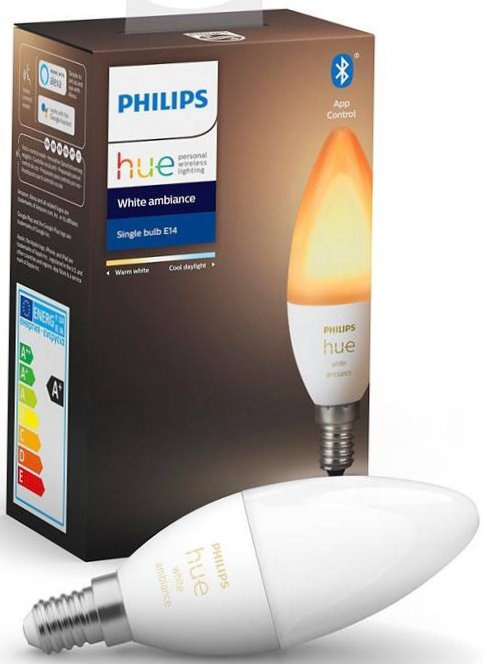 Philips HUE Bluetooth LED žárovka 4W Bílá