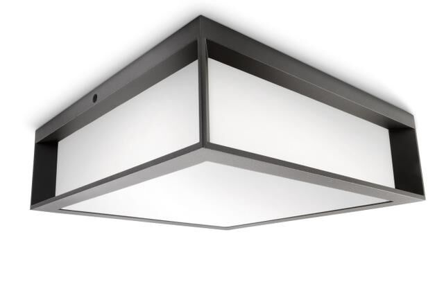 Philips Venkovní stropní/nástěnné svítidlo Skies 2xE27, IP44 Barva: Antracit