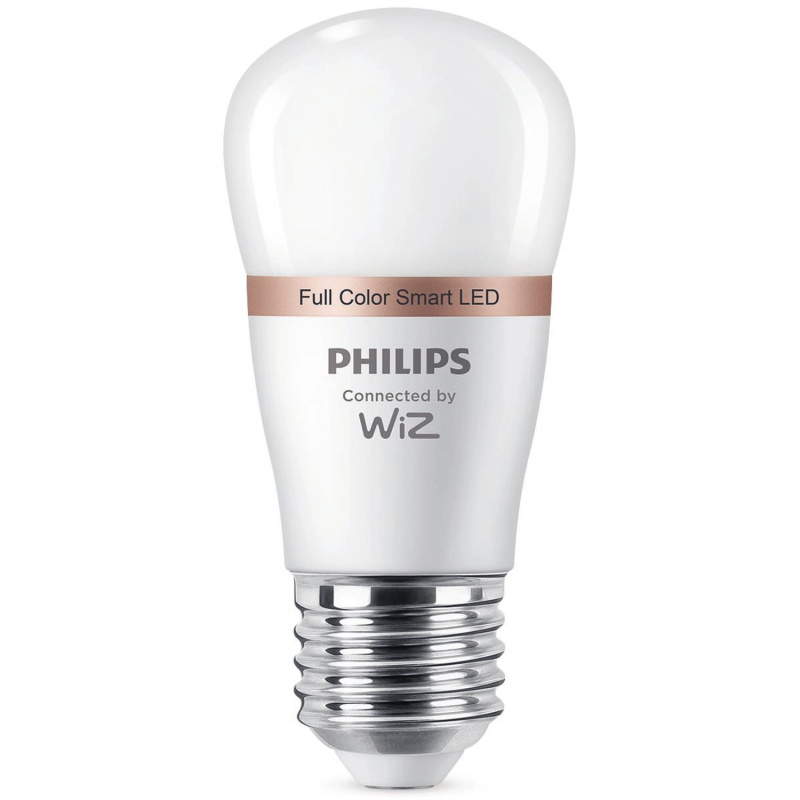 Philips Chytrá LED žárovka E27 P45, 4,9 W, 470 lm, RGBW 2200-6500 K