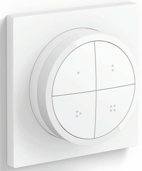 Philips HUE Tap dotykový ovladač bílý Bílá