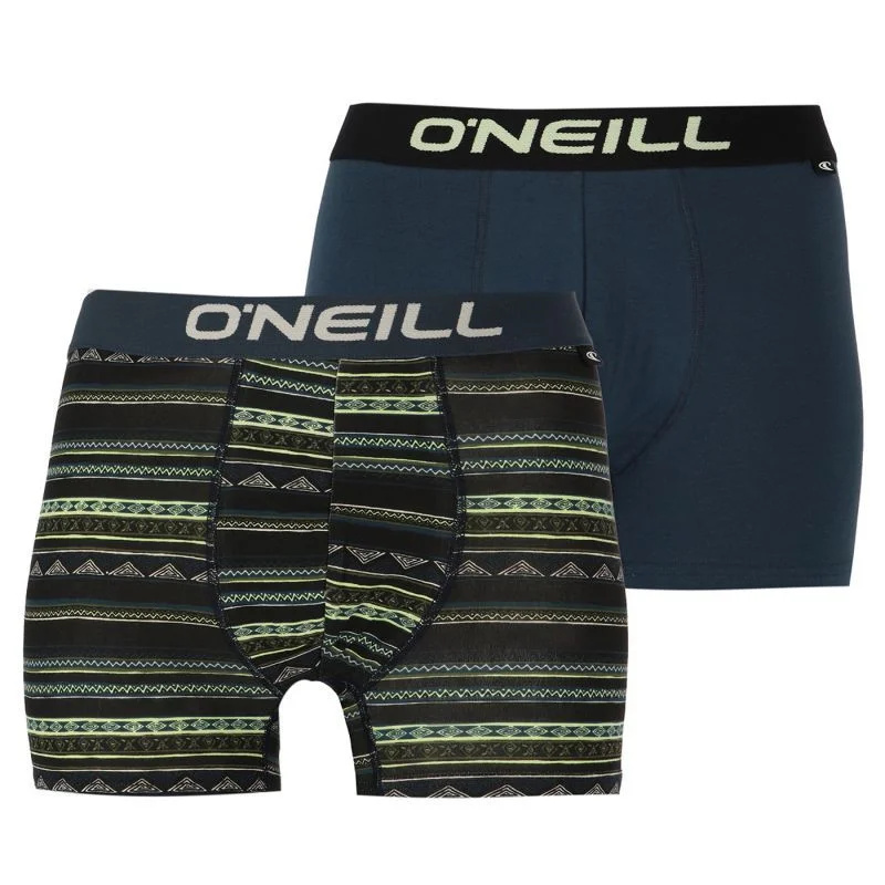 Pánské boxerky O'Neill Ikat Stripe & Plain M 92800648066 L