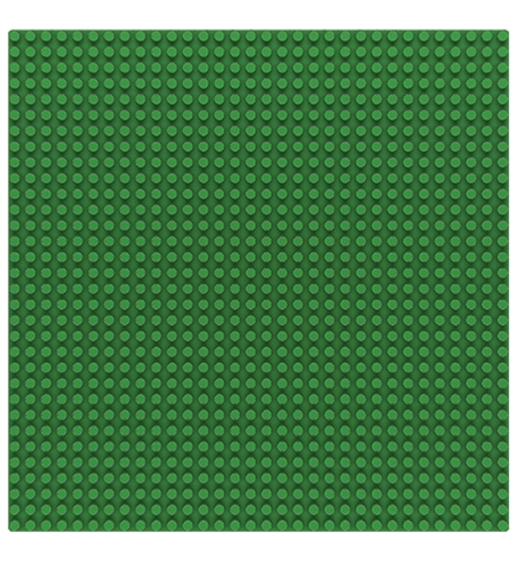 Sluban Bricks Base M38-B0833C Základová deska 32x32 zelená