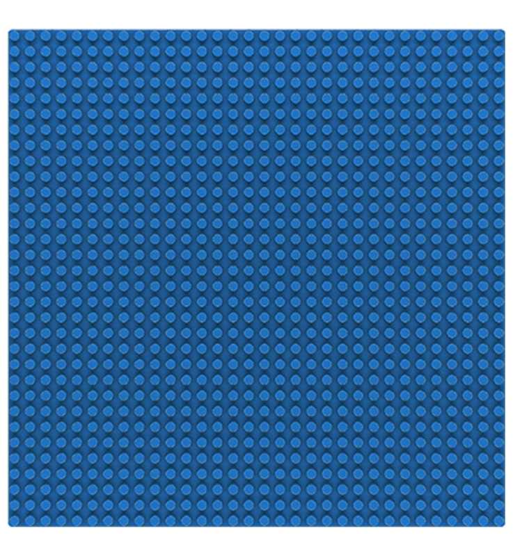 Sluban Bricks Base M38-B0833E Základová deska 32x32 modrá