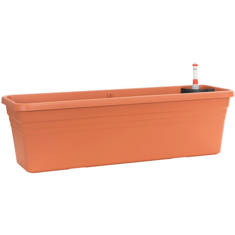 Ebertsankey Truhlík na květiny Mediterran se zavlažováním 60 cm terakota