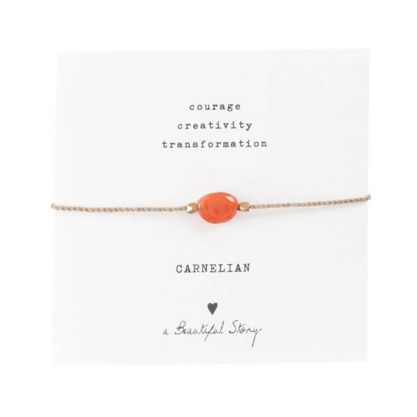 A BEAUTIFUL STORY Náramek - Carnelian