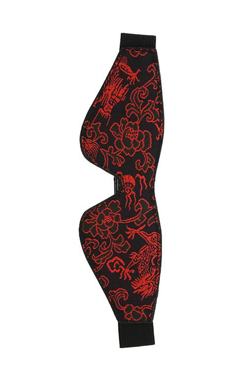 Blaze Deluxe maska černo-červená