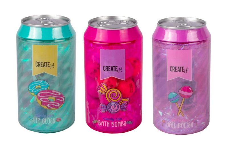 Canenco Kosmetická plechovka Candy laky na nehty