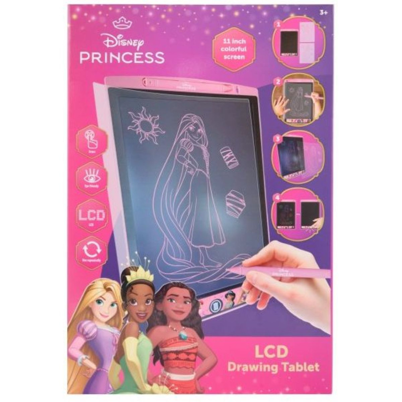 Kreslící tabulka LCD 28 cm Princezny, Spidey, Stitch