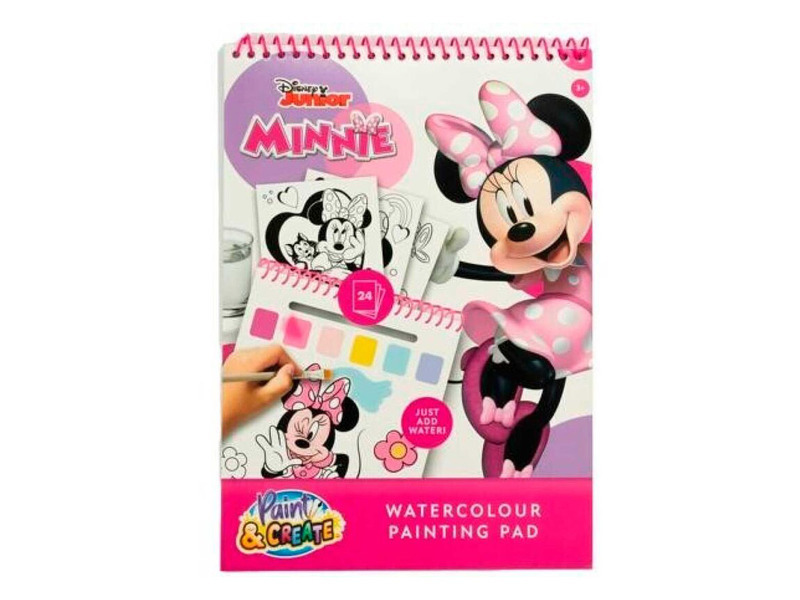 Omalovánky s vodovkami Disney Minnie