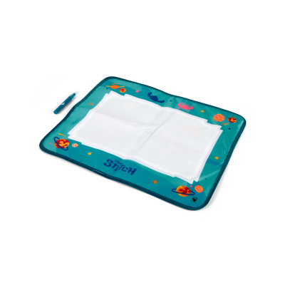 kreativní vodní podložka s postavičkou stitch