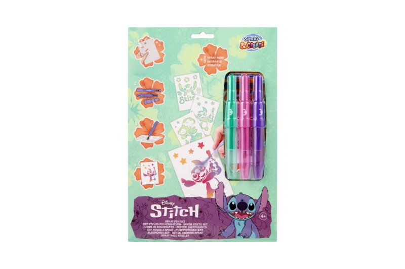 Sada malování s foukacími fixami Stitch A4